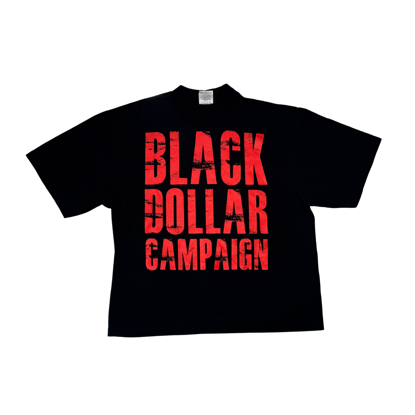 BLACK DOLLAR CAMPAIGN T-Shirt (Black/Red)