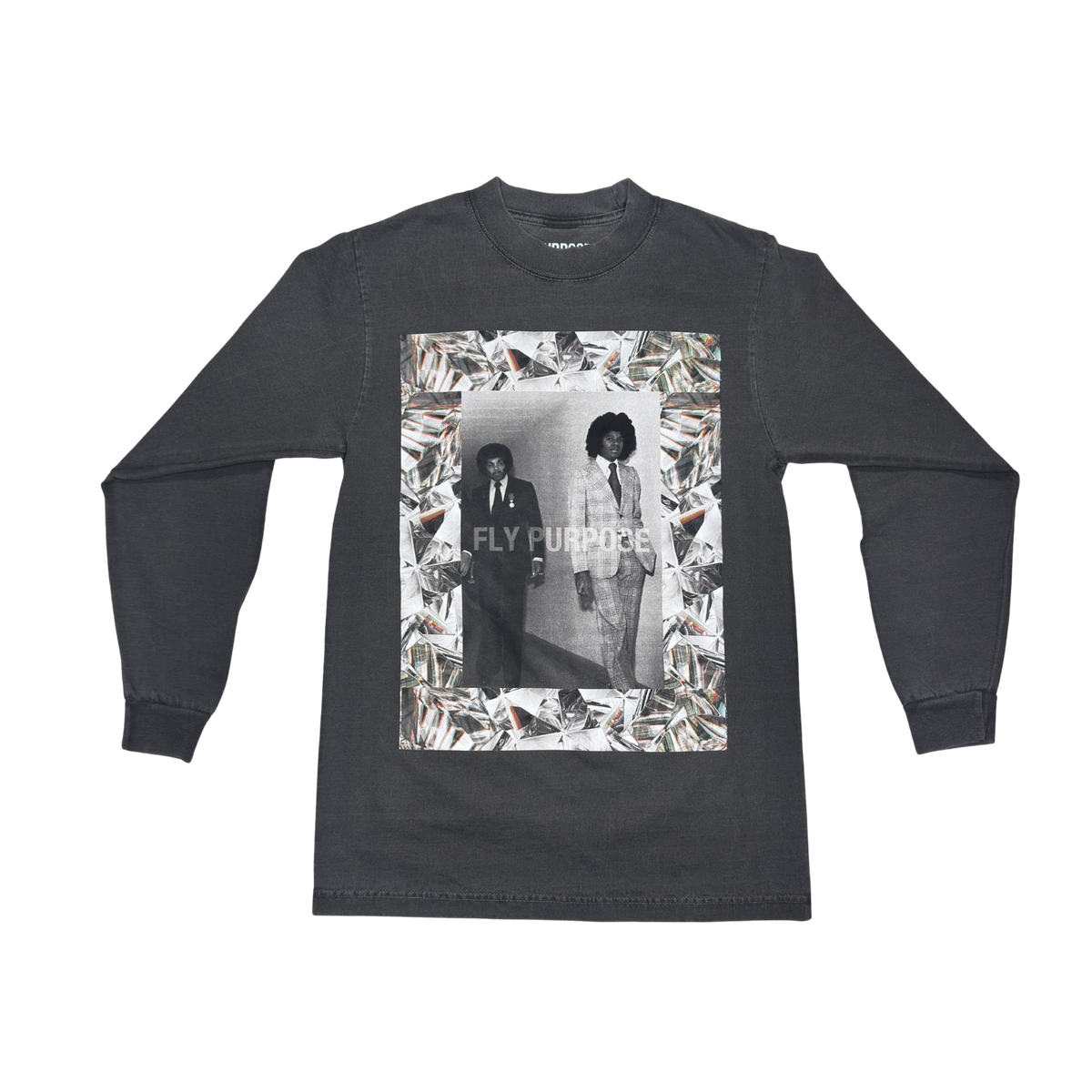 FLY PURPOSE MJ & Joe Jackson Long Sleeve Shirt (Smoke Grey)