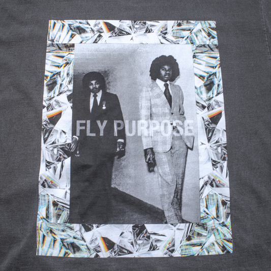 FLY PURPOSE Joe Jackson T-Shirt (Smoke Grey)