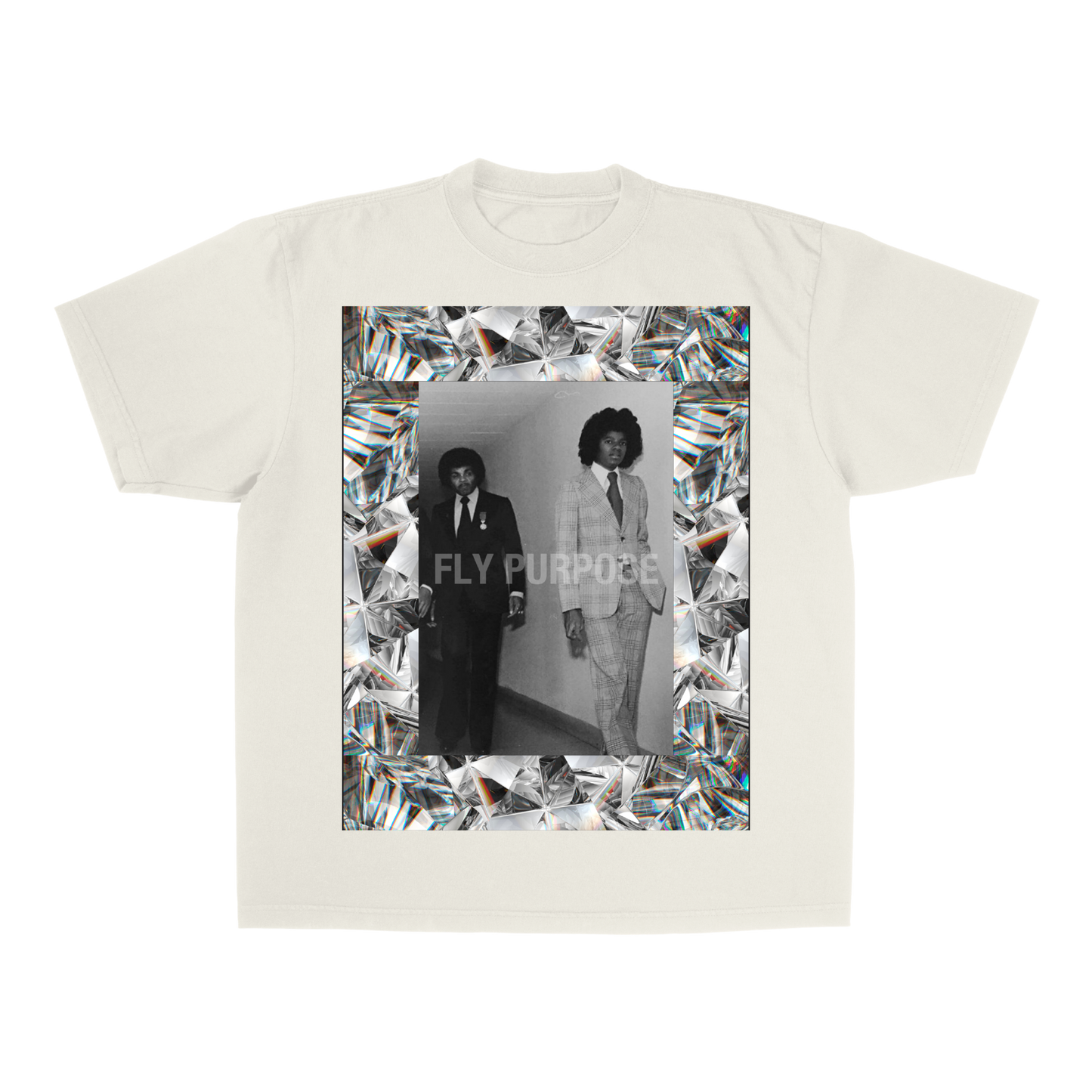 FLY PURPOSE Joe Jackson Tee (Off White)