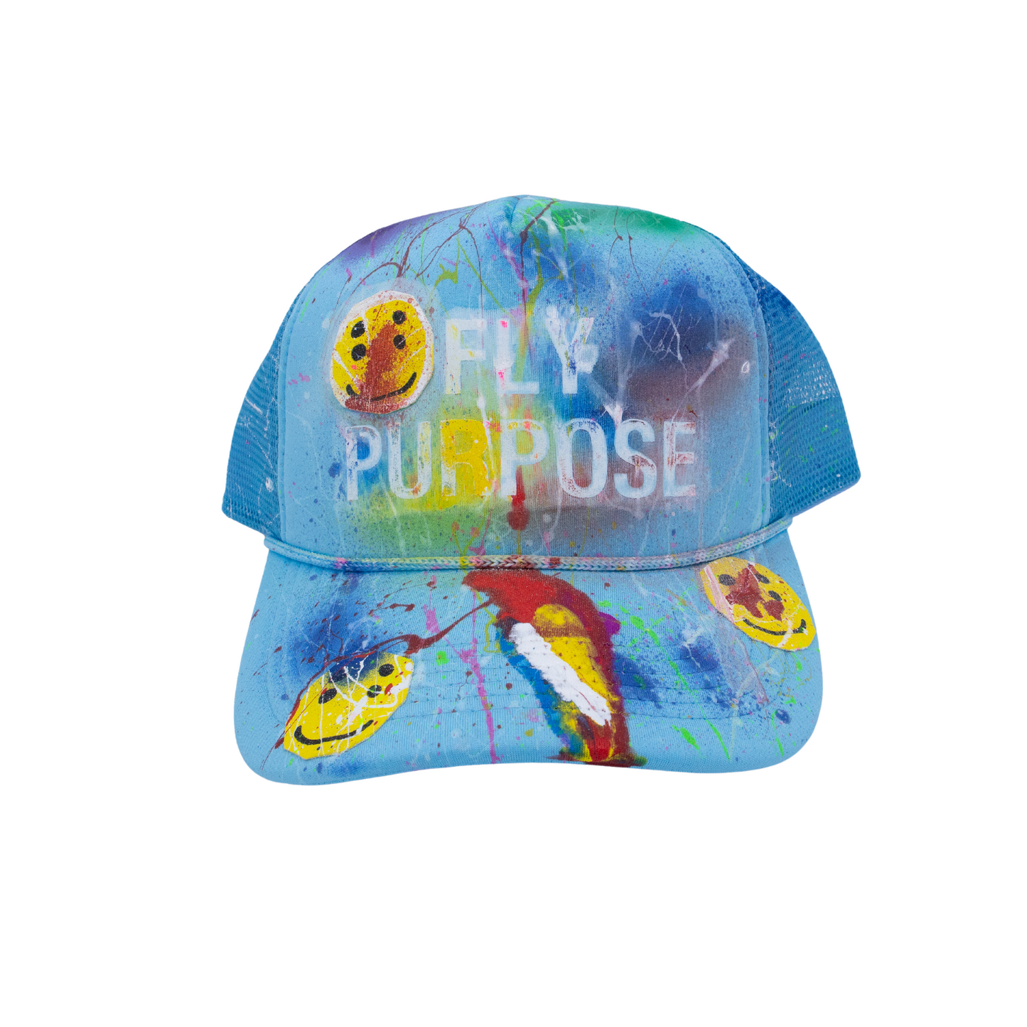 FLY PURPOSE BUSSDOWN Hat "SPAZAZUL"