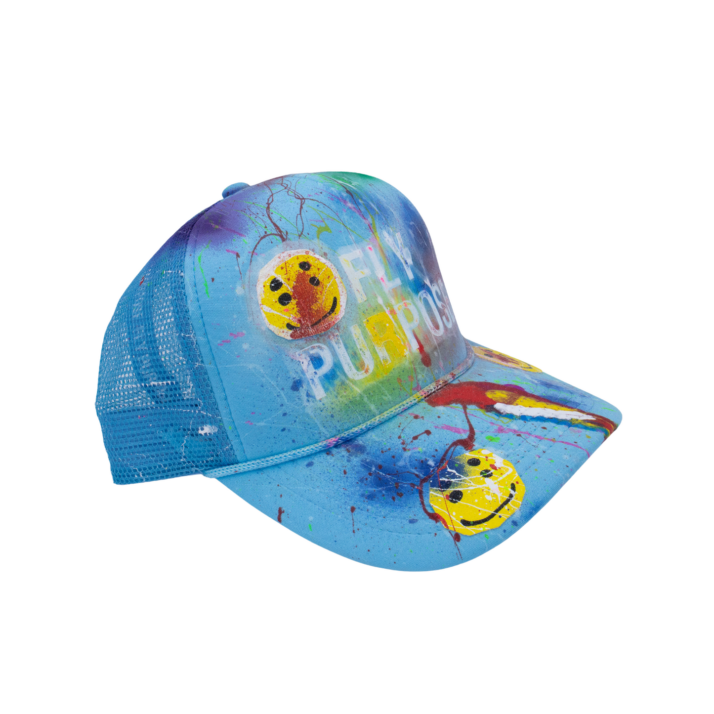 FLY PURPOSE BUSSDOWN Hat "SPAZAZUL"