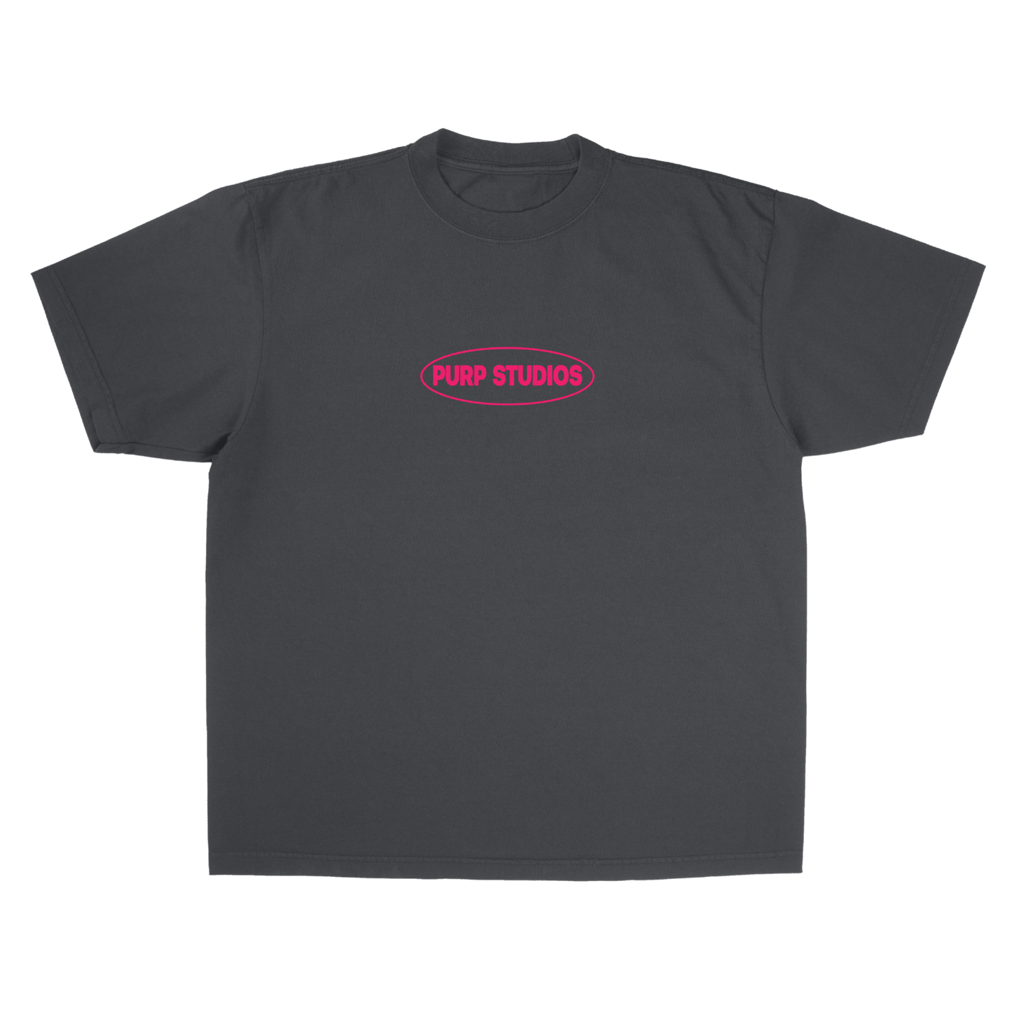 PURP STUDIOS BELIEVE IN YOURSELF BLACK GIRL TEE (Smoke Grey/Pink)