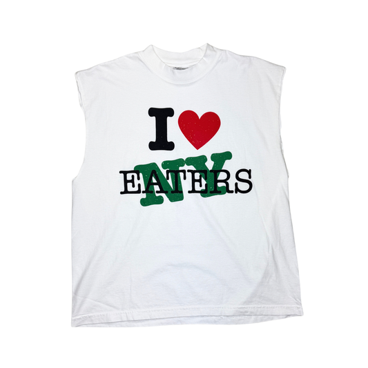 FLY PURPOSE I ❤️ EATERS NY VEST (White/Black/Green)