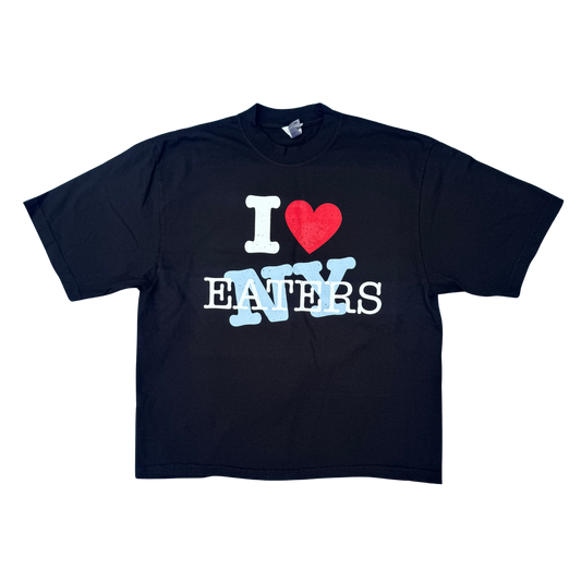 FLY PURPOSE I ❤️ EATERS NY TEE (Black/White/Light Blue)