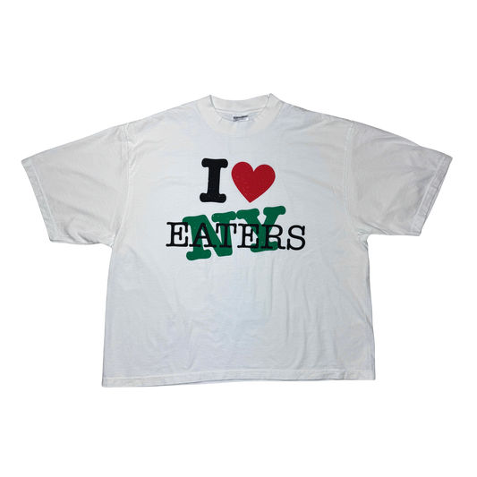 FLY PURPOSE I ❤️ EATERS NY TEE (White/Black/Green)