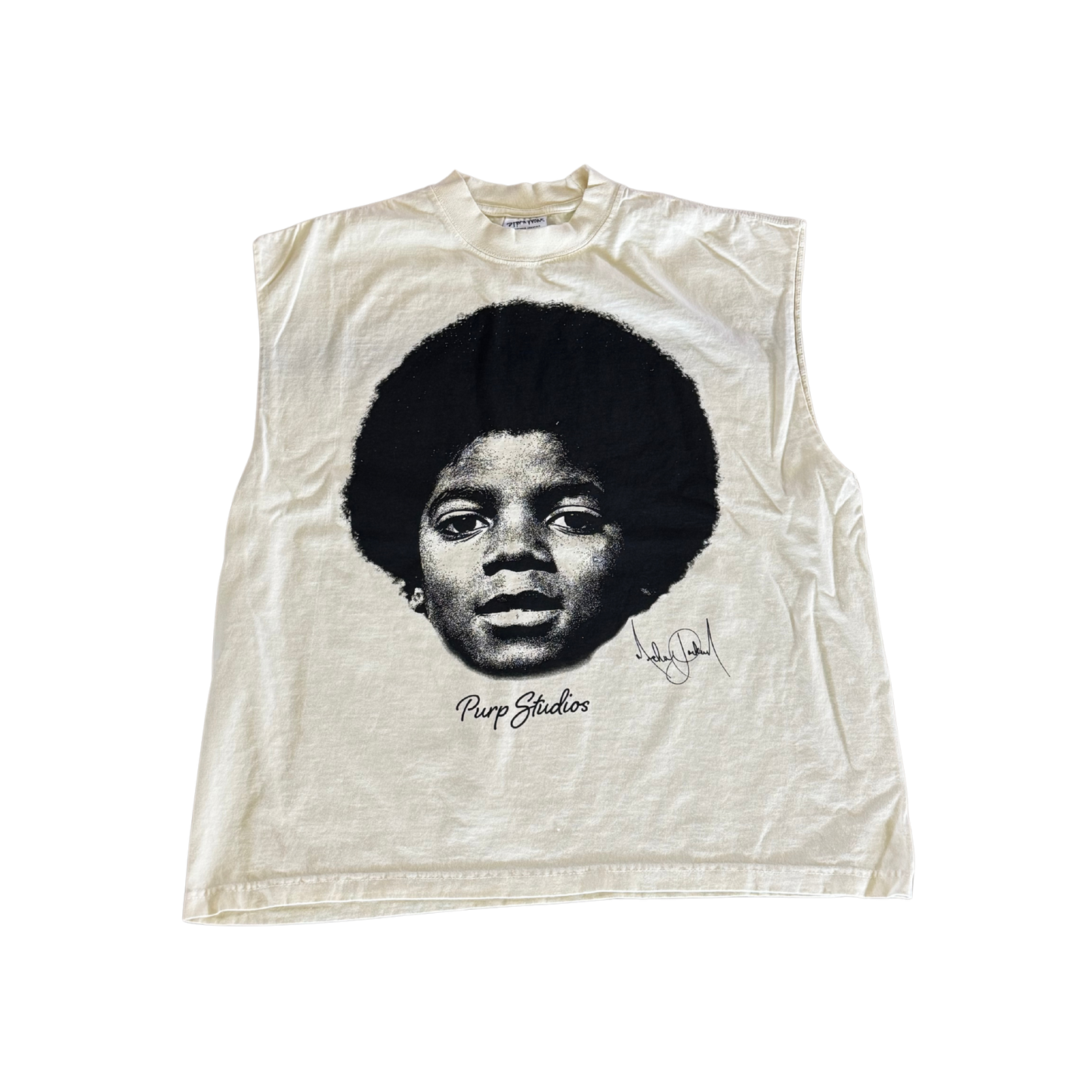 PURP STUDIOS Baby MJ TEE (Off White) VEST