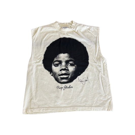PURP STUDIOS Baby MJ TEE (Off White) VEST